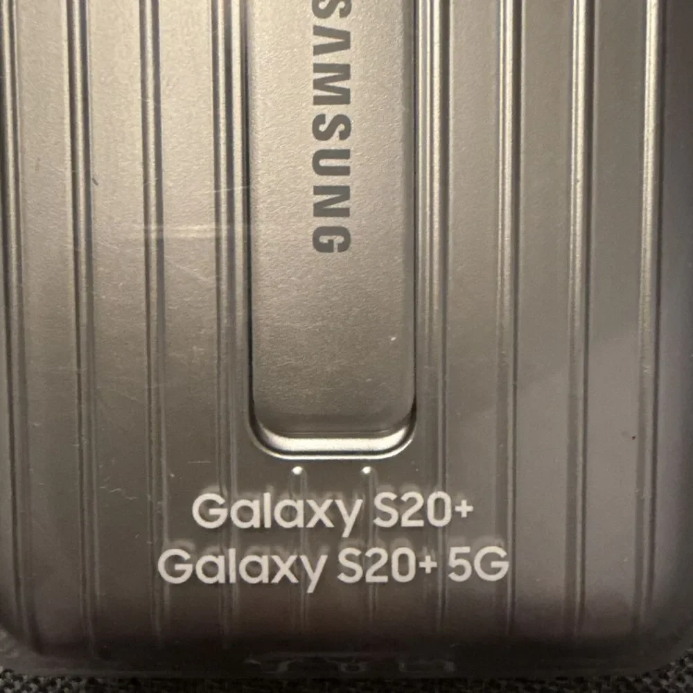 Samsung Original Galaxy S20 5G Protective Standing Cover Phone Case Silver